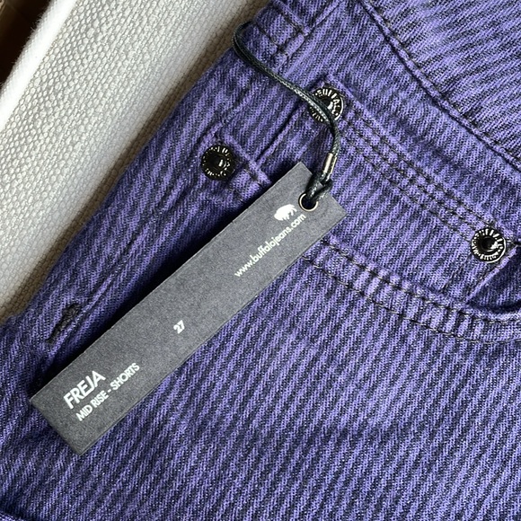 Buffalo David bitton freja mid rise shorts size 27 - Picture 5 of 11